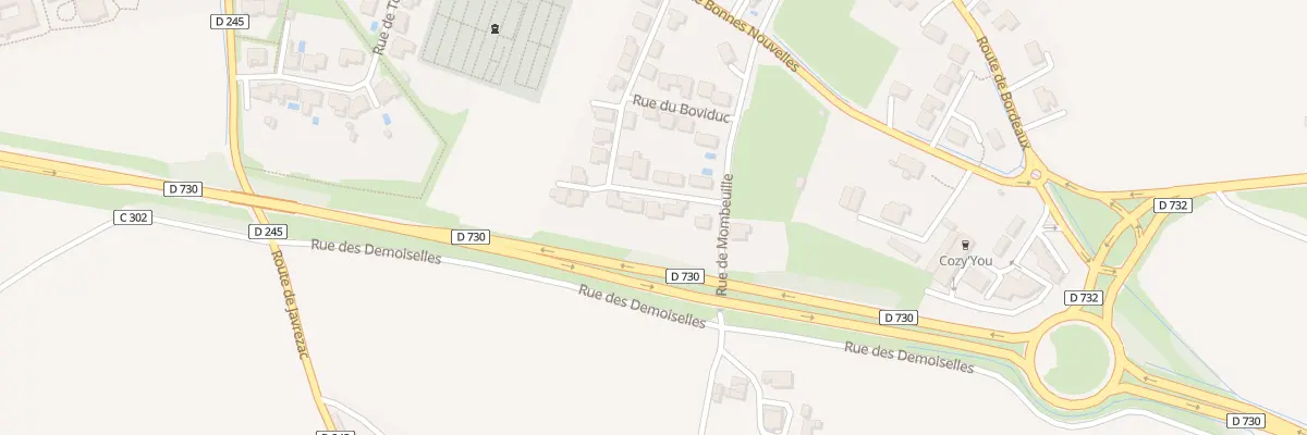 Plan du 30 Rue des Blés à Cozes