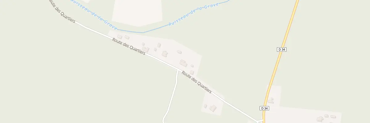Plan du 260 Rte des Quartiers à Commensacq