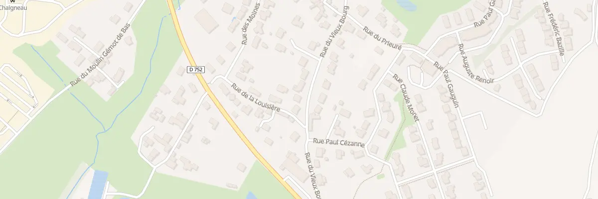 Plan du 48 Rue du vieux bourg à Pouzauges