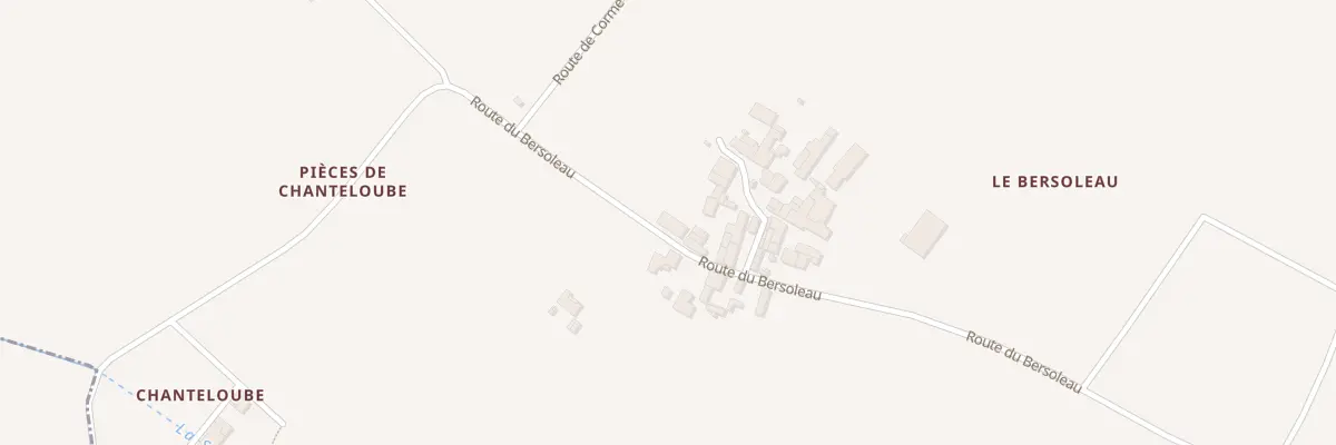 Plan du 7 Rte du Bersoleau à Meursac