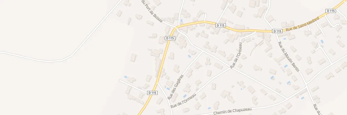 Plan du 41 Rue phelippon baudry à Fontenay-le-Comte