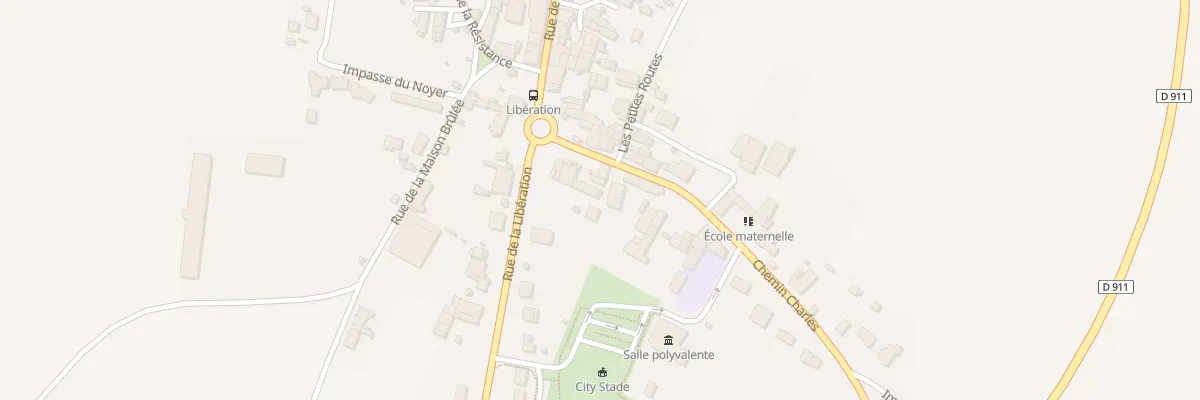 Plan du 51T Rue de la Libération à Muron