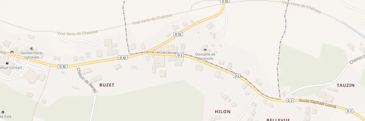 Plan du 110 Rte Raphäel Lonné à Montfort-en-Chalosse