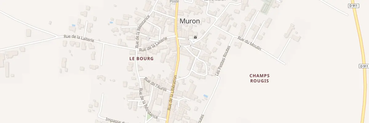 Plan du 37 Rue de la Libération à Muron