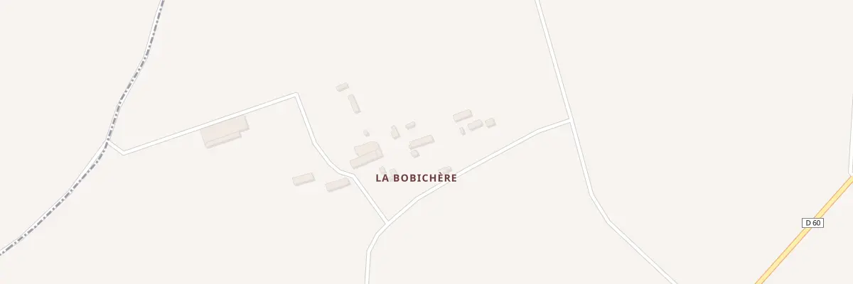 Plan du 6A Le Champ de la Bobichere au Fresne-Poret