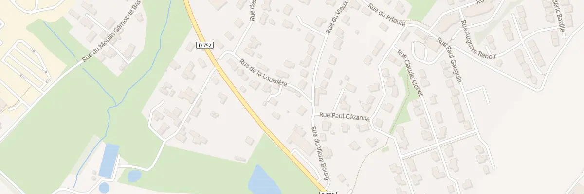 Plan du 9 Rue de la louisière à Pouzauges