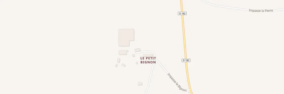 Plan du 5256 Le Petit Bignon à Barenton