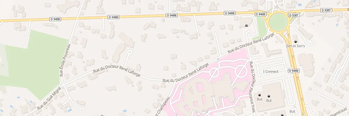 Plan du 32 Rue du Docteur Rene Laforge à Fontenay-le-Comte