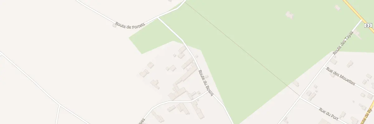 Plan du 180 Le Boscq à Saint-Christoly-Médoc
