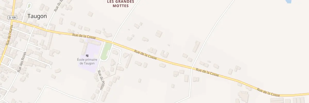 Plan du 28T Rue de la Cosse à Taugon