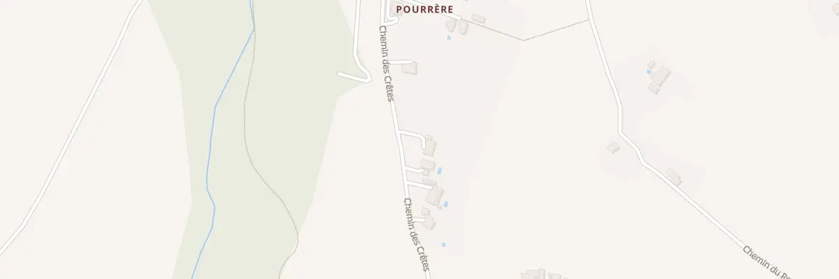 Plan du 846 Che des Crêtes à Lanneplaà