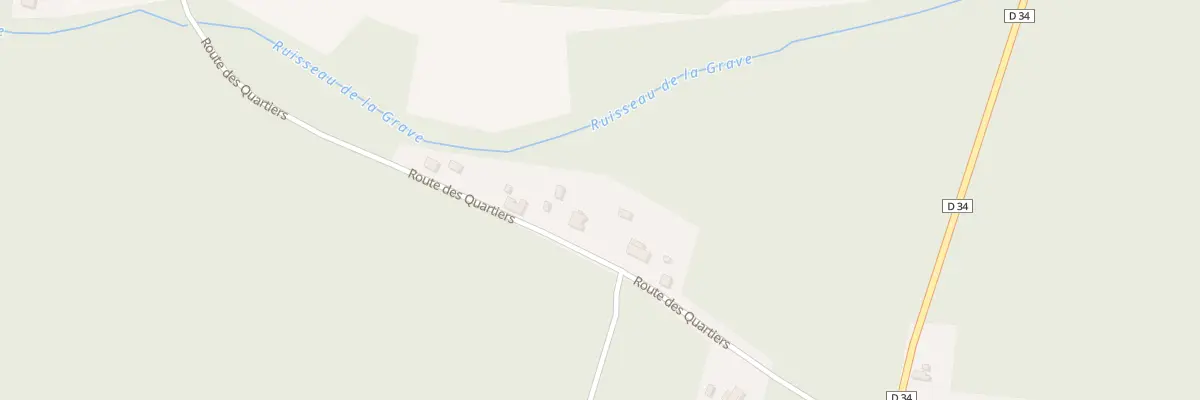 Plan du 284 Rte des Quartiers à Commensacq