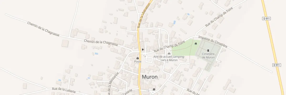 Plan du 25 Rue de la Libération à Muron