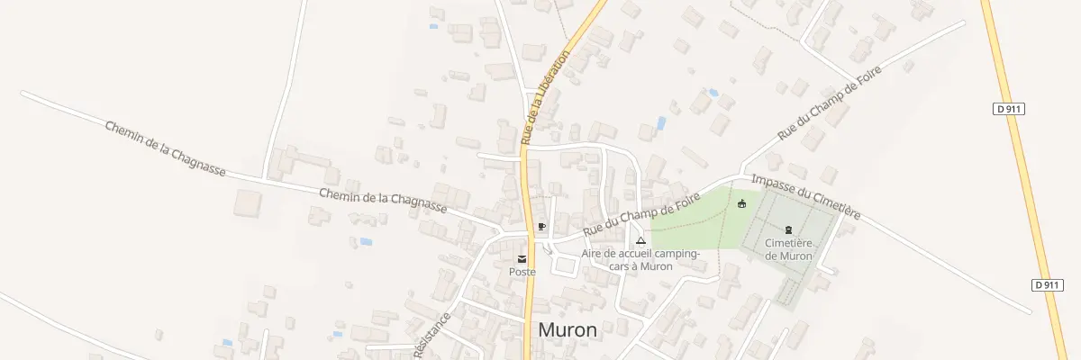Plan du 21 Rue de la Libération à Muron