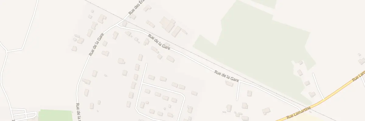 Plan du 40 Rue de la Gare à Vertheuil