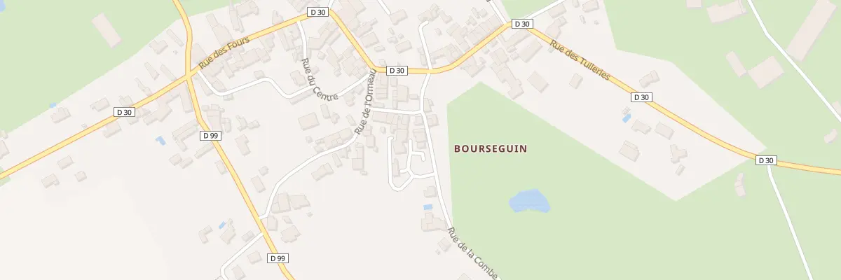 Plan du 14 Rue de la combe à Bourneau