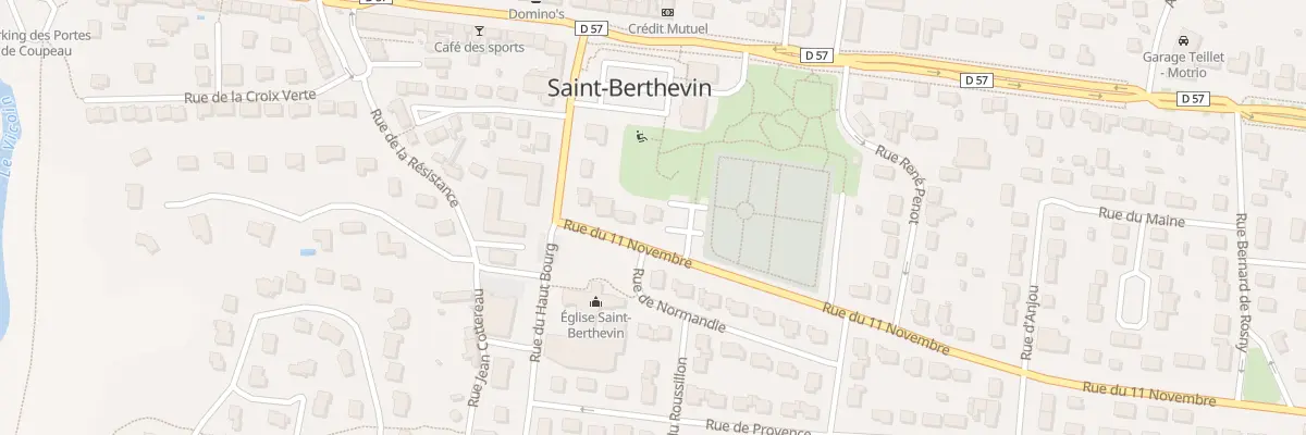 Plan du 7 Rue du 11 Novembre à Saint-Berthevin