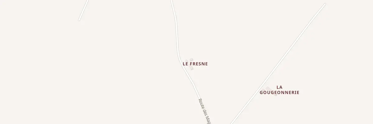Plan du 5048 Le Fresne à Peuton