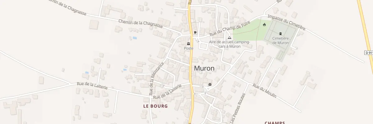 Plan du 20 Rue de la Libération à Muron