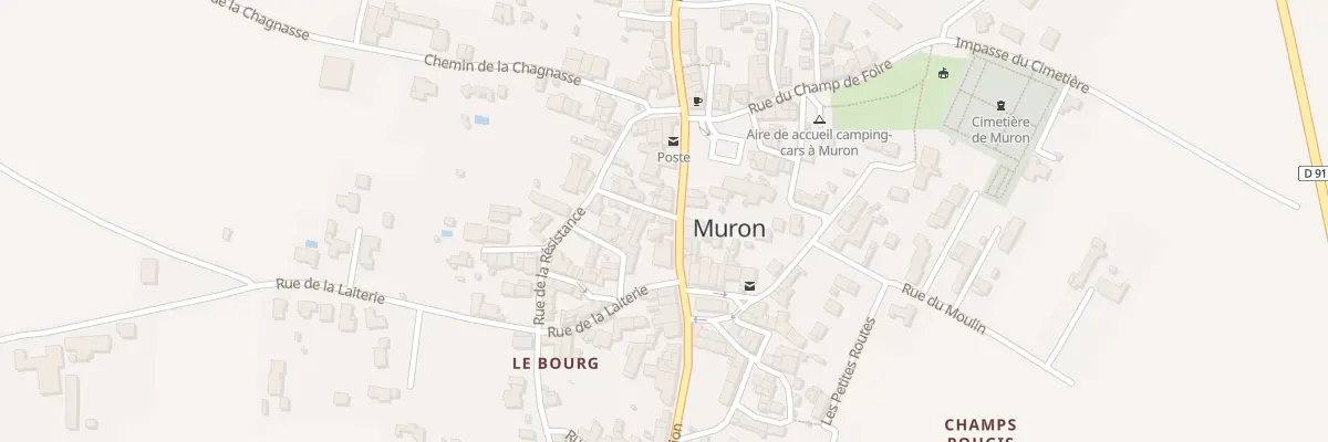 Plan du 22 Rue de la Libération à Muron