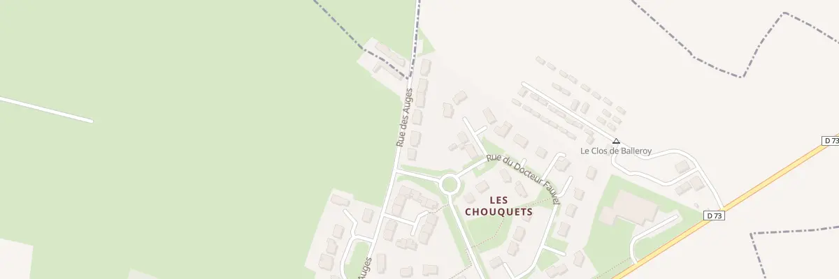 Plan du 13 Rue des Auges (Balleroy) à Balleroy-sur-Drôme