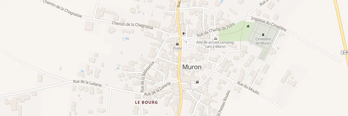 Plan du 18 Rue de la Libération à Muron