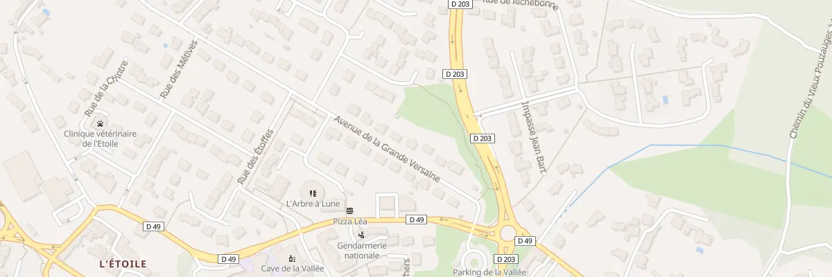 Plan du 21 Av de la Gde Versaine à Pouzauges