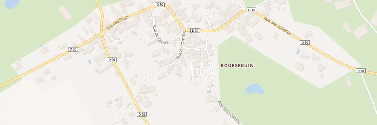 Plan du 11 Rue de l’ormeau à Bourneau