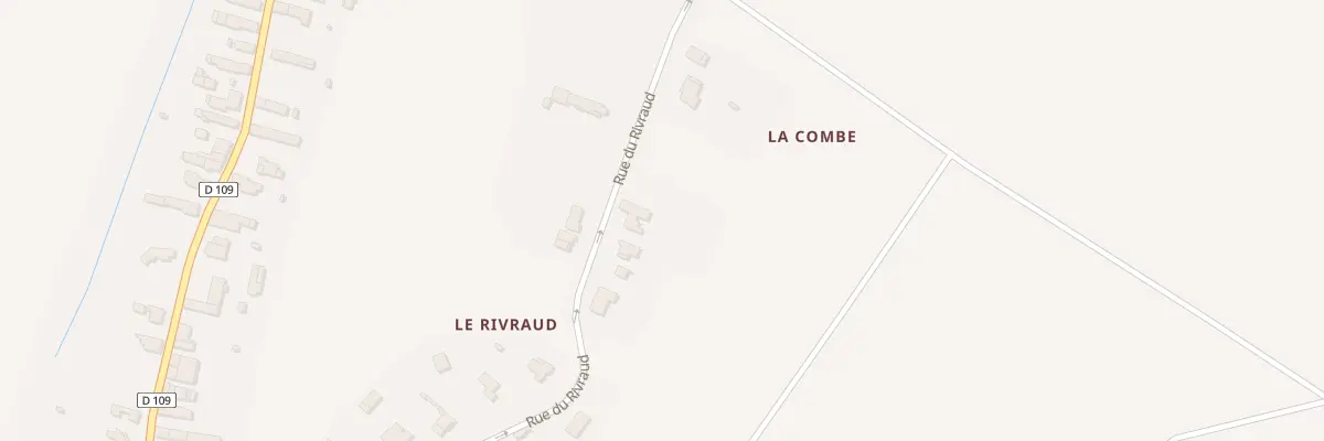 Plan du 19B Rue du Rivraud à Taugon