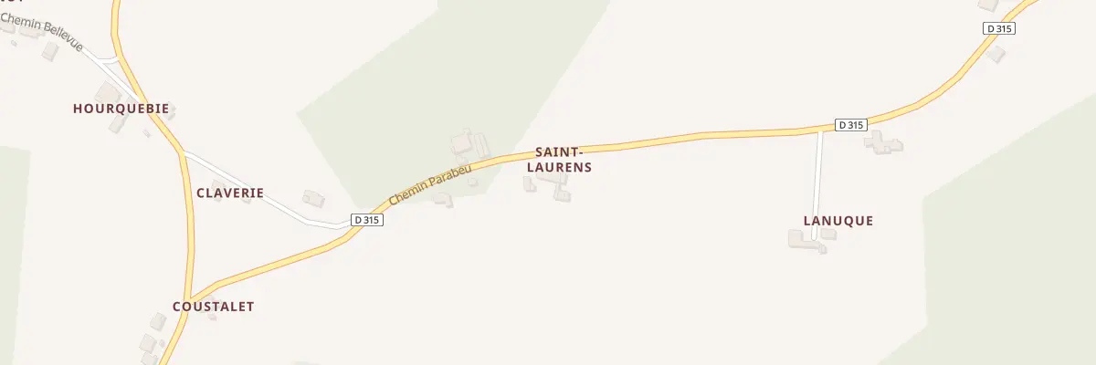 Plan du 356 Che Parabeu à Baigts-de-Béarn