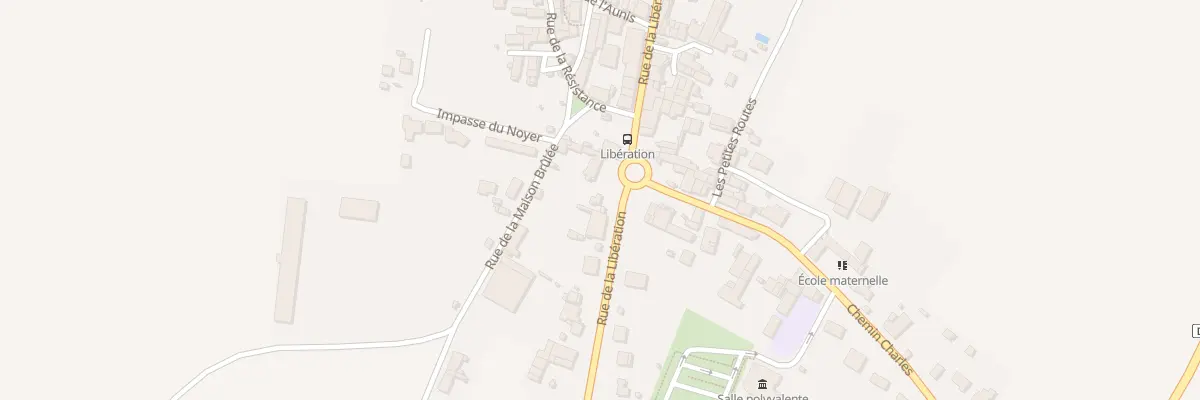 Plan du 54 Rue de la Libération à Muron