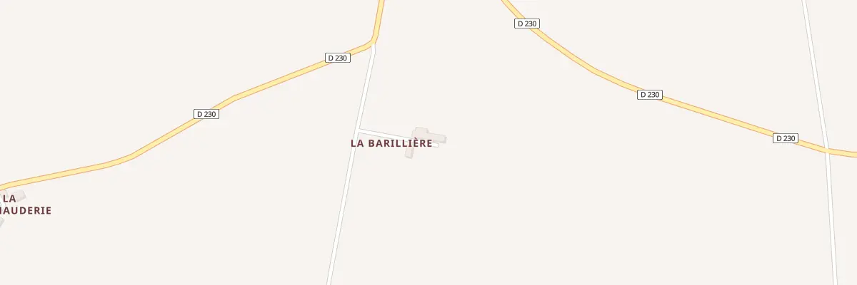 Plan du 1 La Barillere à Prée-d’Anjou