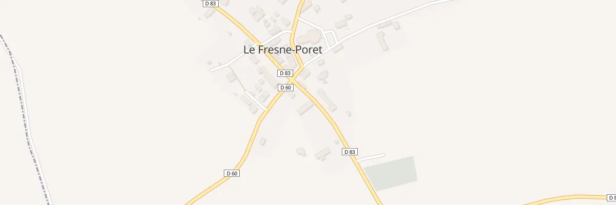 Plan du 16 Rue de l’Europe au Fresne-Poret