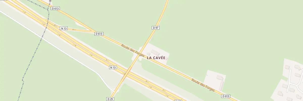 Plan du 55 Rte des Forges à Mosles