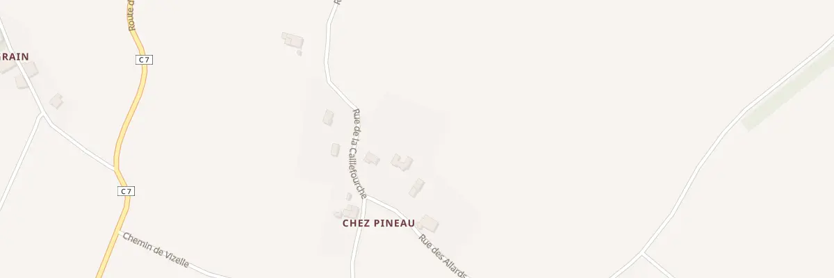 Plan du 3 Rue des Allards à Grézac