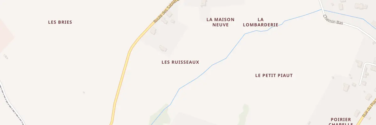 Plan du 31 Rte des Sablières à Lussant