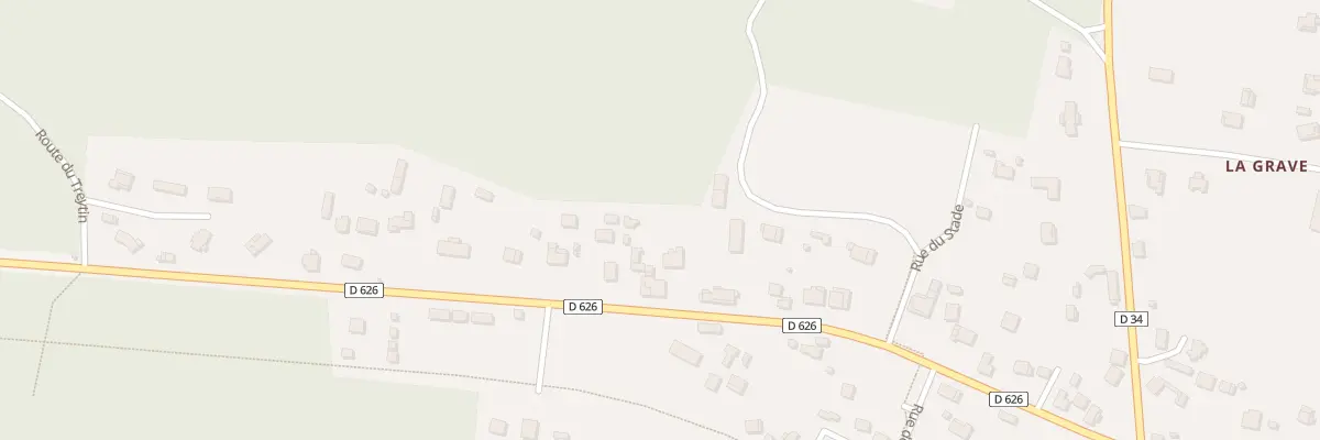 Plan du 416 Rte de Labouheyre à Commensacq
