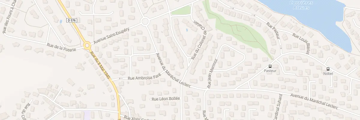 Plan du 24 Rue Georges Guynemer à Saint-Berthevin