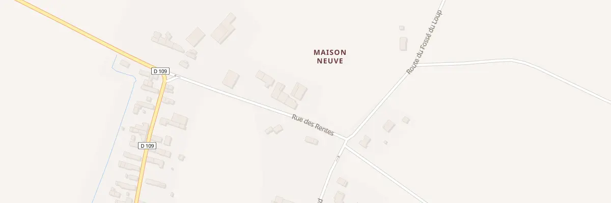 Plan du 16 Rue des Rentes à Taugon