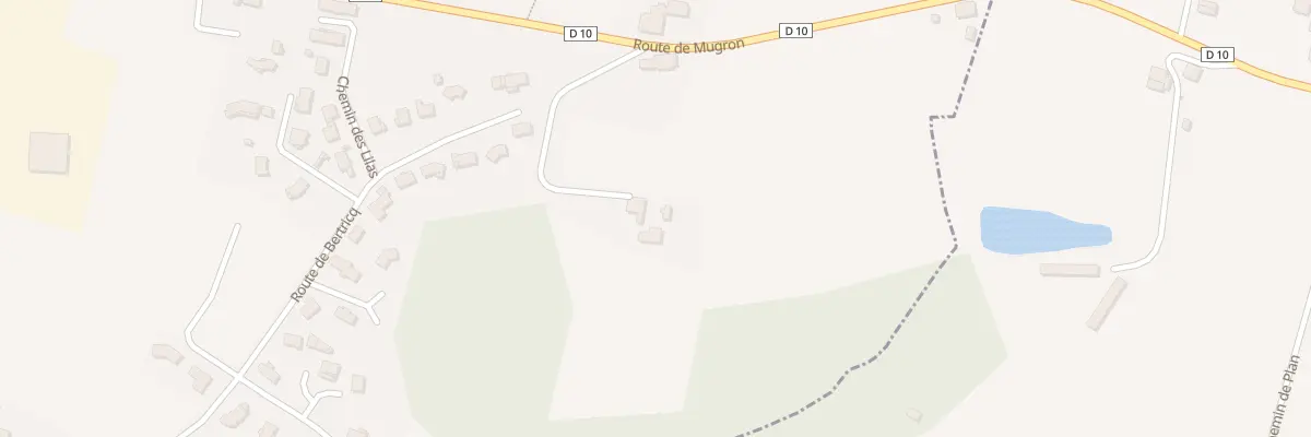 Plan du 222 Rte de Caousse à Saint-Geours-d’Auribat