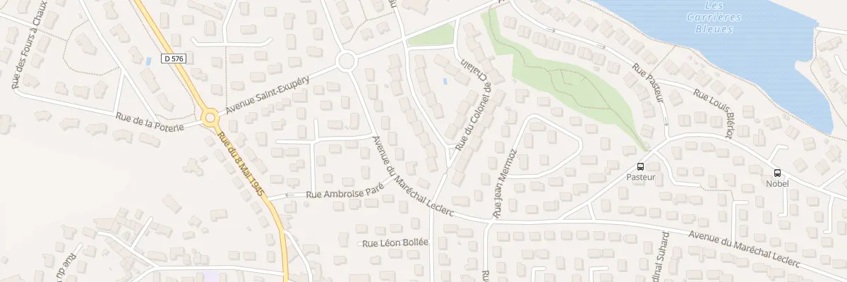 Plan du 20 Rue Georges Guynemer à Saint-Berthevin