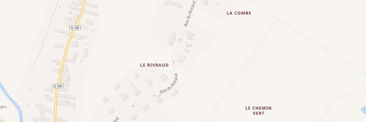 Plan du 17 Rue du Rivraud à Taugon