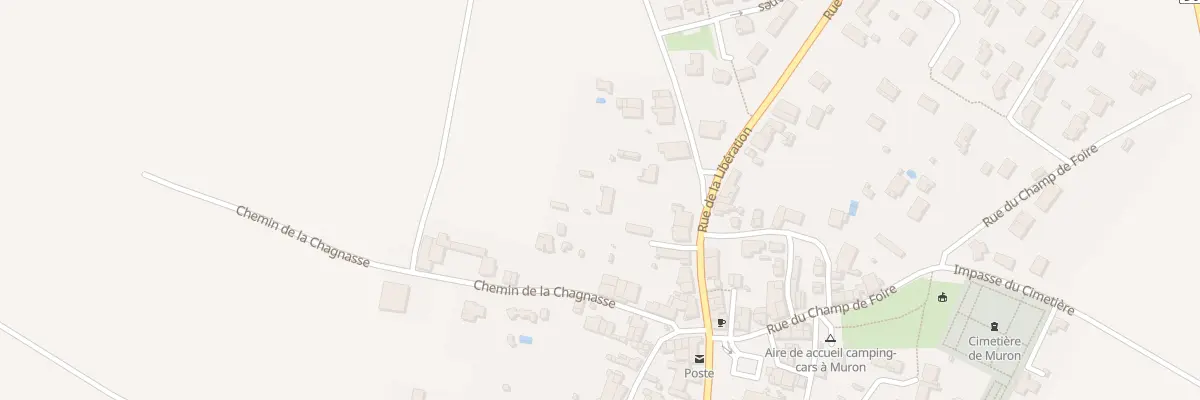 Plan du 2 Rue de la Libération à Muron