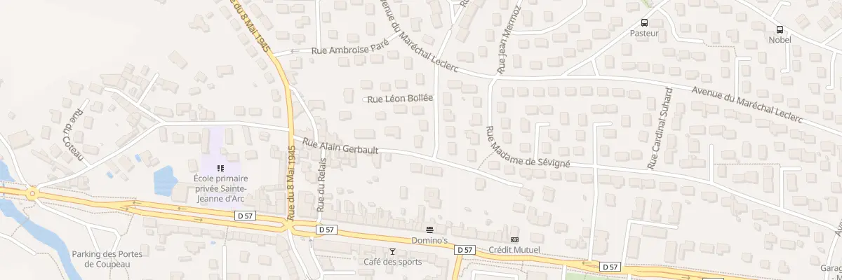 Plan du 20 Rue de Larigaudie à Saint-Berthevin