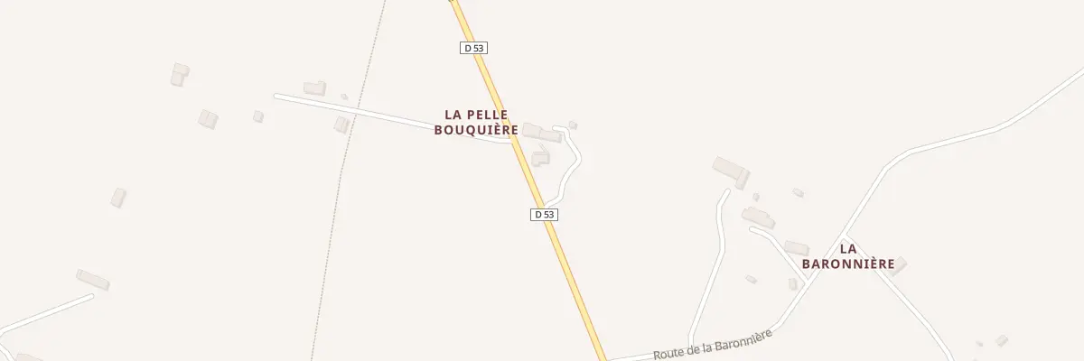 Plan du 4 Rte de la Pelle Bouquiere Le T à Souleuvre en Bocage