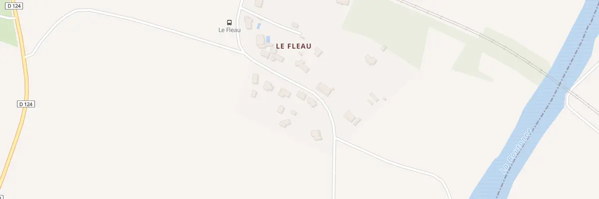 Plan du 5B Le Fleau à Cabariot