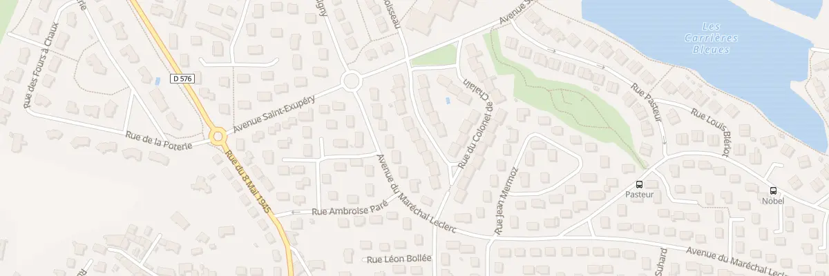 Plan du 14 Rue Georges Guynemer à Saint-Berthevin