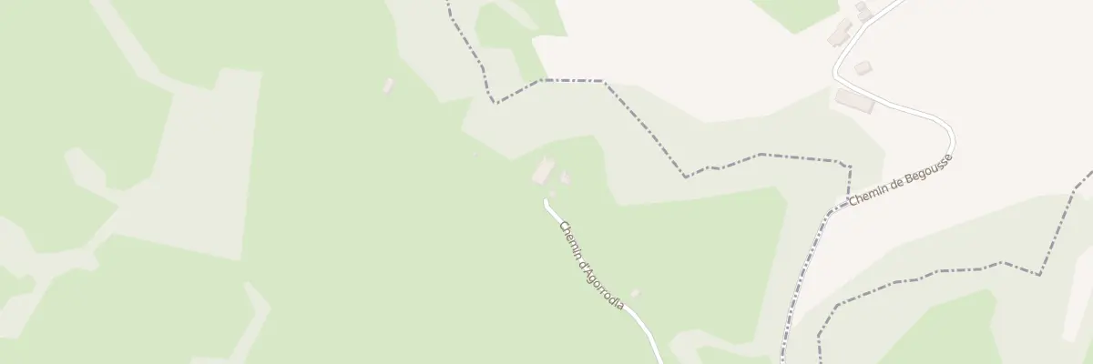 Plan du 480 Che d’Agorrodia à Haux
