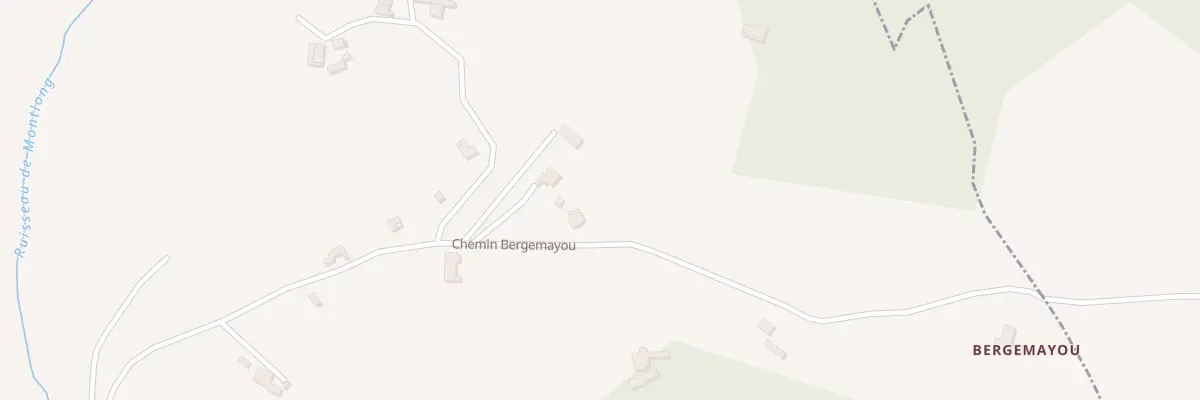 Plan du 819 Che Bergemayou à Baigts-de-Béarn