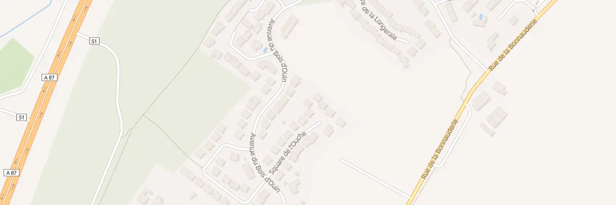 Plan du 15 Sq de l’Ouche à Cholet